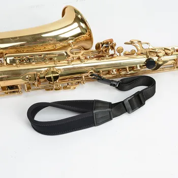 Музикални инструменти, на Шийката на каишка за саксофон, тегло Около 65 g, тегло Около 3,7 см/1.5 инча, удобен еластичен материал, Чудесен подарък