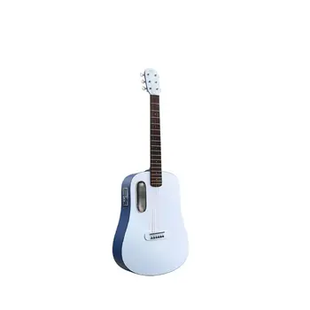 LAVA BLUE Smartguitar, професионална акустична китара с функция за запис тунер и ритъм, много ефекти изпълнение