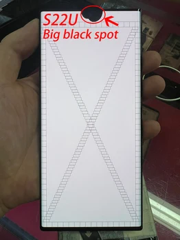 100% Тест За Samsung Galaxy S22 Ultra 5G S908 S908B S908U LCD сензорен дисплей, Дигитайзер, сглобени с черни точки
