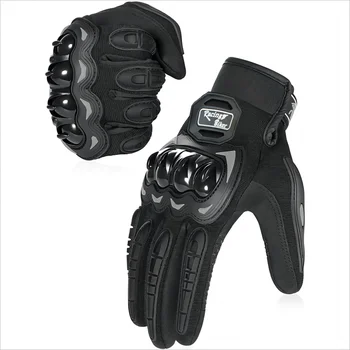 Ръкавици за езда на мотоциклет със сензорен екран, защитни ръкавици за каране на мотоциклет, защита от падане, твърда обвивка, защитни ръкавици за оф-роуд