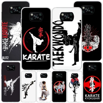 Калъф Oyama Kyokushin Karate Phnoe за Xiaomi Poco Pro X5 X4 Gt X3 Nfc M5S M4 M3 M2 F3 F2 F1 Mi Note 10 Lite A2 A3 Уникален калъф C