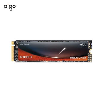 AIGO 7450 MB/S. SSD диск 1 TB И 2 TB 512 GB Твърд диск M. 2 2280 NVMe PCIe 4,0x4 Вътрешен твърд диск за десктоп PS5 P7000Z