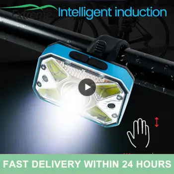 Велосипеден led фенер Type-C, Акумулаторна светлината на прожекторите, Водоустойчив преден фенер, Велосипедни фарове с дистанционно зондированием, Аксесоари за велосипеди