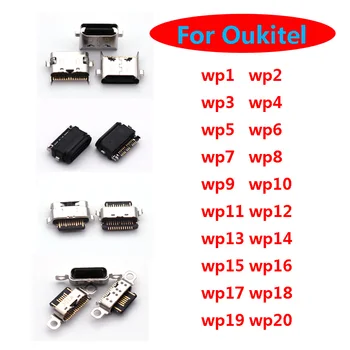 2 бр. зарядно устройство ще захранване на зарядно устройство USB Конектор за Зарядно Устройство Конектор За Джак Oukitel WP1 2 3 WP5 WP6 WP7 WP8 proWP9 WP10 WP12 WP13 WP15 WP16 WP20