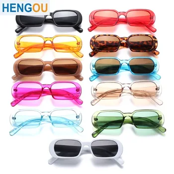 Точки в желеобразной рамки с малки нюанси, Ретро-овални слънчеви очила за жени, Реколта очила с UV400, дамски слънчеви очила