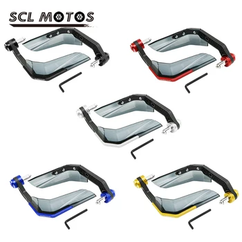 SCL MOTOS Универсално цветно Мотоциклетное цевье на предното стъкло, Ветрозащитная защита за ръцете, защита за ръцете, аксесоари за мотоциклети