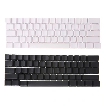 Комплект ергономичност градинарски клавиатури кепета 83XC За механични клавиатури, 61 Клавиша, пълен набор от OEM Height PBT Keycap, OEM Ергономичен дизайн аксесоари