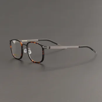 2023 Мода Ретро Рамки за очила от сплав на Мъже, Жени Оптична късогледство Рамки за очила По рецепта на Ретро Луксозна марка, дизайн Точки