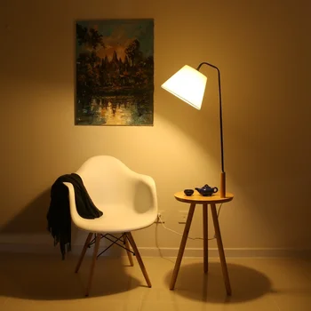 подова лампа за четене lampe pied, дървени подови лампи, свещници, лампи, модерен дъга, под лампа, лампи модерен дизайн