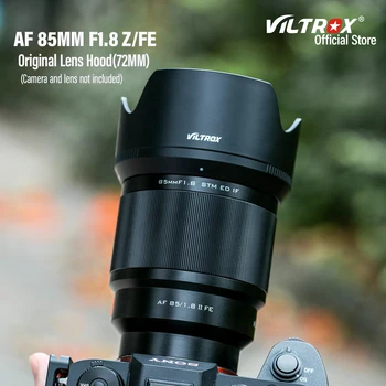 Viltrox 72 мм 52 мм на 55 мм, Оригинален сенник за обектив Обектива на Камерата, За да Viltrox Sony E-Mount Fuji Fujifilm X Mount Nikon Z Mount Обектив