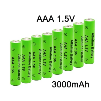 Батерия тип AAA 3000 mah 1,5 В алкална батерия тип ААА, се използва за фенерче с дистанционно управление, играчка светлина батерия