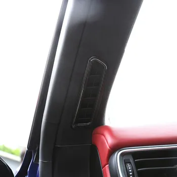 За Maserati Леванте 2016 2017 2018 ABS Автомобили на изход от въглеродни влакна, рамка стикер, автомобилни Аксесоари