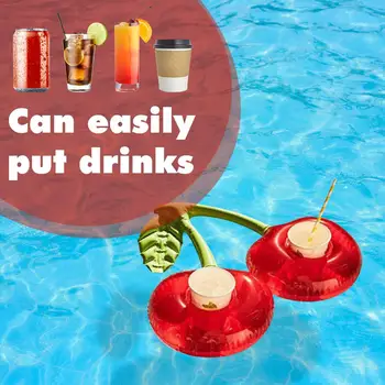Поставка за вода с череши Надуваем басейн със стойка за коктейли