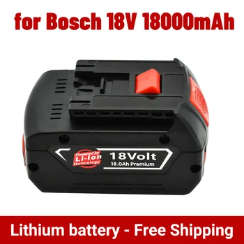 Оригинална литиево-йонна батерия 18V 18000mah резервна батерия 18Ah 18Ah дубликат част преносим показател BAT609F