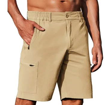 Мъжки летни шорти Y2k, улични панталони-карго с множество джобове, Спортно облекло, Капри голям размер, и Ежедневни облекла за пътуване, голф, къмпинг