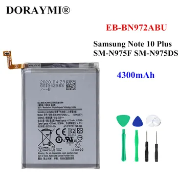 Оригинална Батерия EB-BN972ABU за Samsung GALAXY Note 10 + Note10 SM Plus-N975F/DS, Сменяеми Батерии за телефони 4300 mah