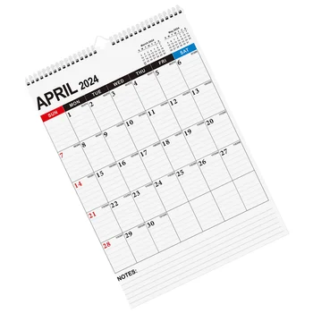 Стенен календар Училищна Подвесная макара Офис Планиране на Стенни Календари Хартиена Стена на Дома На 2024-2025 Години
