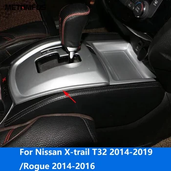 За Nissan X-trail X trail T32 2014-2019/Rogue 2014-2016 Аксесоари за украса панел на кутията за смяна на предавките от въглеродни влакна