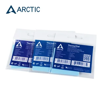 Арктика термопластичен мат 6,0 W/mk, Проводимост 0,5 мм, Дебелина 1,0 мм, 1,5 мм, Високо Термопластичен мат 50x50 мм