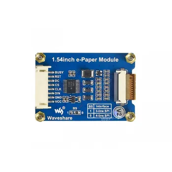 Модул електронна хартия размер на 1,54 инча 200x200, дисплей с електронно мастило