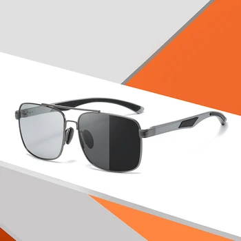 60 мм Поляризирани Слънчеви очила Модерен Марка Слънчеви Очила Мъже, Жени За Езда На открито Очила за нощно Виждане, промяна на Цвета, UV400 62823