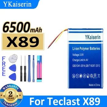 6500 ма YKaiserin Батерия X 89 Батерии За Лаптоп Teclast X89HD X89 kindow P89 3G M89 P89SE