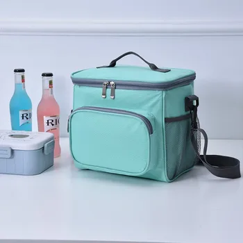 Преносима чанта за пикник, Термоизолированный Обяд-бокс, чанта-хладилник, Водоустойчива Раница, чанта за Bento, чанти за съхранение на училищни продукти