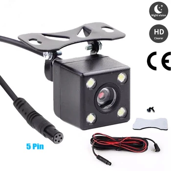 5-пинов видеорекордер за задно виждане, камера за задно виждане, камера за задно виждане, водоустойчива камера за задно виждане