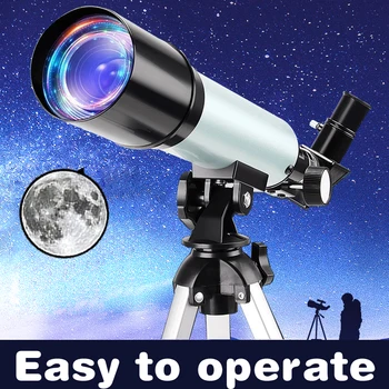 90-Кратно Увеличение HD Професионален Астрономически Телескоп Мощен Монокуляр на Далечни разстояния Бинокъл Космическа Луна Преносими подаръци за деца