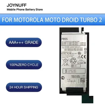 Новата Батерия е с Високо Качество 0 Цикли, Съвместим FB55 За Motorola Moto Droid Turbo 2 XT1585 XT1581 XT1580 Подмяна на Мото X Force
