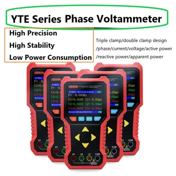 Тестер Eest Многофункционален Вольтамперометр фазометр точност ръководят детектор на долния компузионный двухзажимной трехзажимной вольтамперометр