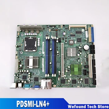 За Supermicro 775 Една Сървърна дънна платка С поддръжка на четырехпортовой мрежова карта Intel Xeon 3200 / 3000 Серия PDSMI-LN4 +