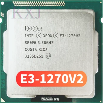 Оригиналния cpu Intel Xeon E3-1270V2 CPU E3-1270 V2 3,50 Ghz, 8 М LGA1155 E3 1270V2 Настолен процесор Безплатна доставка E3 1270 V2