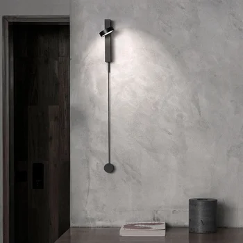 стенен лампа с модерен стил led hexagonal монтиран на стената лампа декор спалня декор пералня led апликация