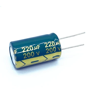 10 бр./лот 220 icf 200-220 icf алуминиеви електролитни кондензатори с размери 18 * 30 mm 20%