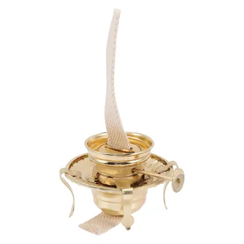 Титуляр керосин лампа за Смяна на маслото Стъклени аксесоари в стил фитиля на Интериора от ковано желязо