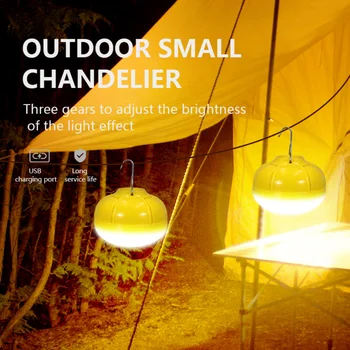 Led къмпинг лампа LED къмпинг светлини Лампа за палатка Аварийно осветление за приключения, риболов, спиране на тока, водоустойчив